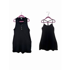 90 Degree by Reflex Girls' Black Dress Set - Size 12